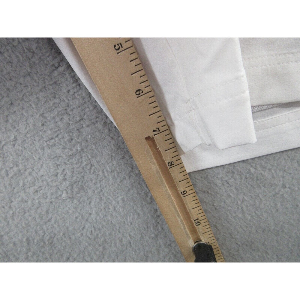 NWOT Sergio Tacchini TCP Shorts Mens Size XXL Mesh Lined WHITE NAVY BLUE Shorts - Picture 8 of 13